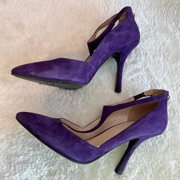Nine West Purple Women's Heels - Picture 2 of 8